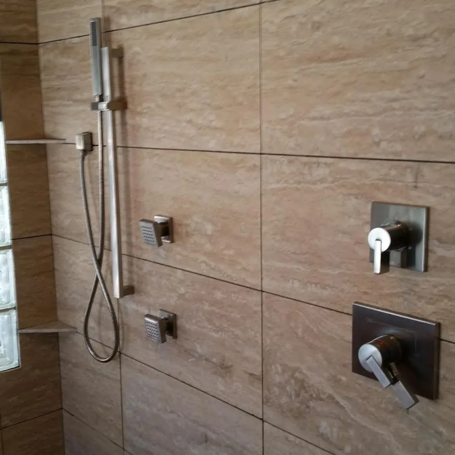 Shower fixture installation for Frozen Pipe Repair in Blanchard